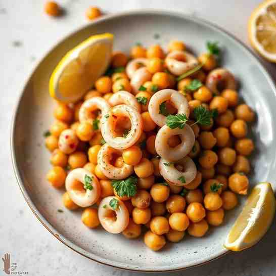 Seafood - Easy Chickpea & Squid Recipe (GF/DF)